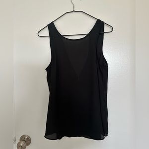 Sheer Black Blouse